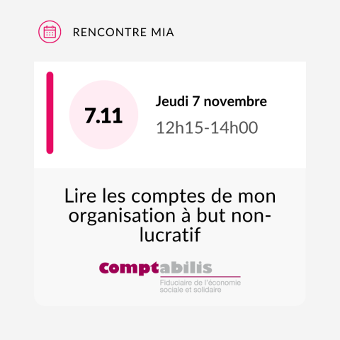 Lire les comptes de mon organisation à but non-lucratif