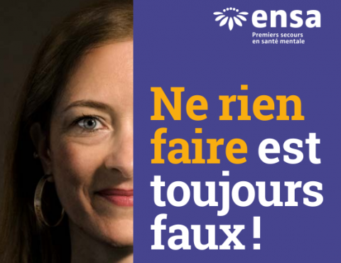 Formation ENSA : 1ers secours en santé mentale orientés sur les adultes