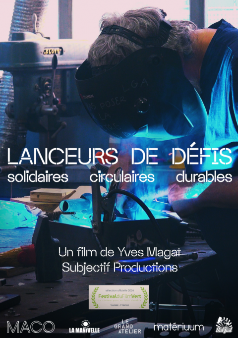 Projection du film "Lanceurs de défis, solidaires, circulaires, durables" - Semaine du climat 2024