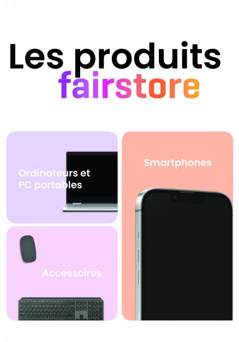 Découvrez les produits fairstore !